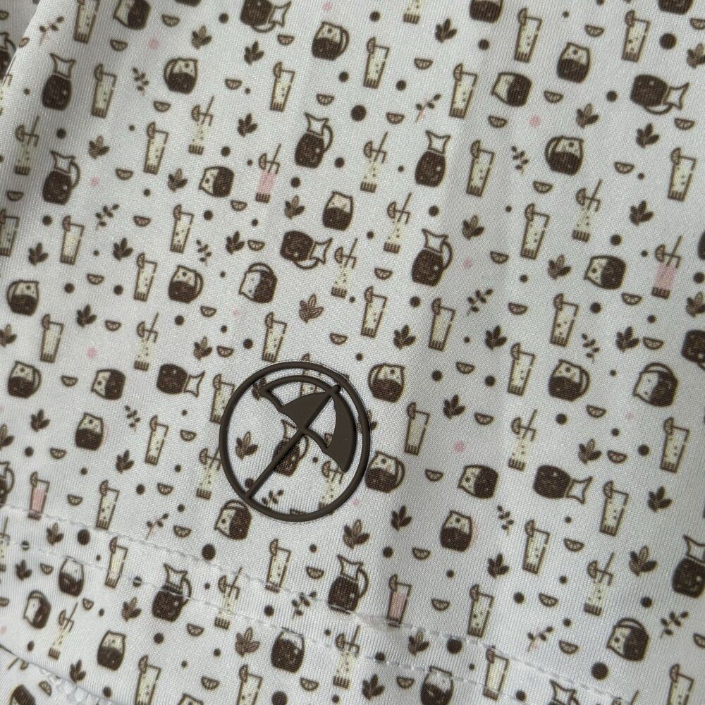 Puma Arnold Palmer Tea Time Golf Polo Limited Edition Umbrella Logo Size XL - Picture 3 of 9